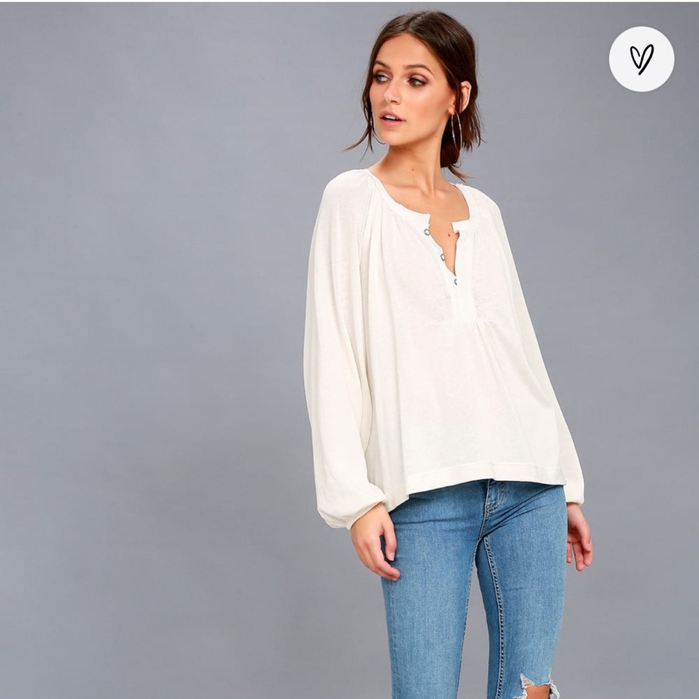 We The Free Wide Long Sleeve Acadia Top